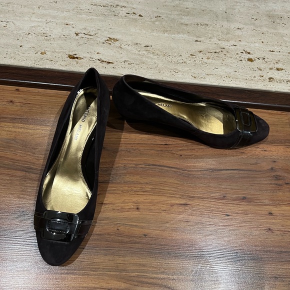 ANTONIO MELANI Dark Brown with Stylish Buckle - Picture 1 of 4